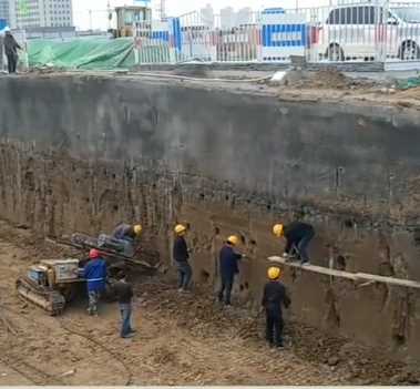 菏泽定陶区土钉墙支护