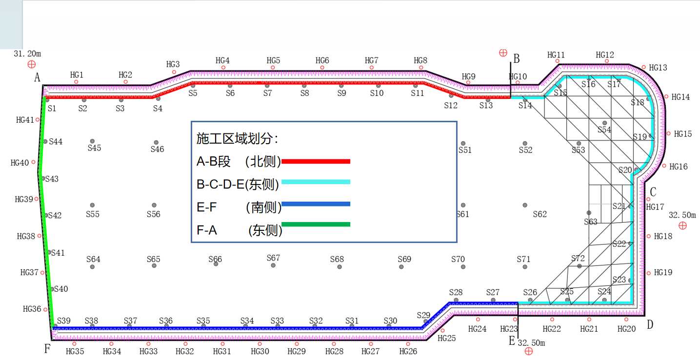 菏泽定陶区基坑支护设计