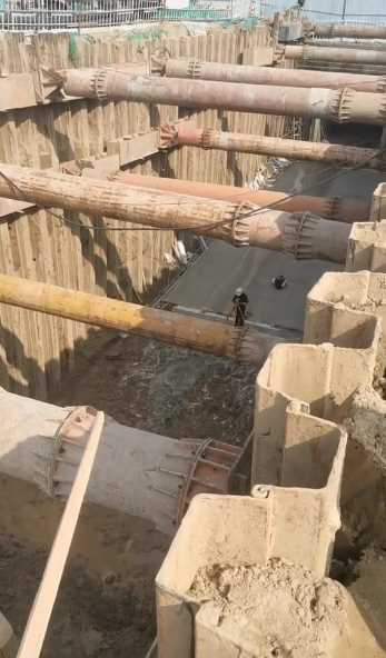 菏泽定陶区管廊降水